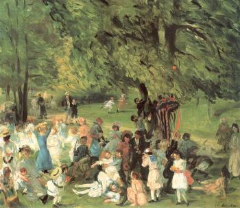 William James Glackens : May Day in Central Park